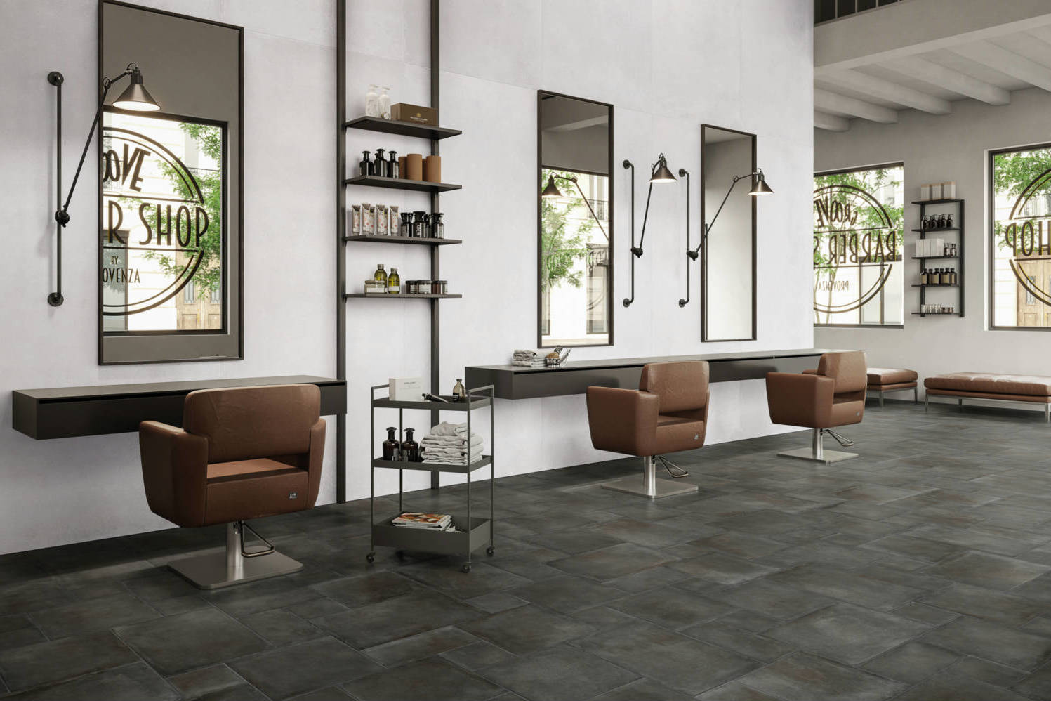 Charleston Palms Steel Modular 3 | Revere Tile Company