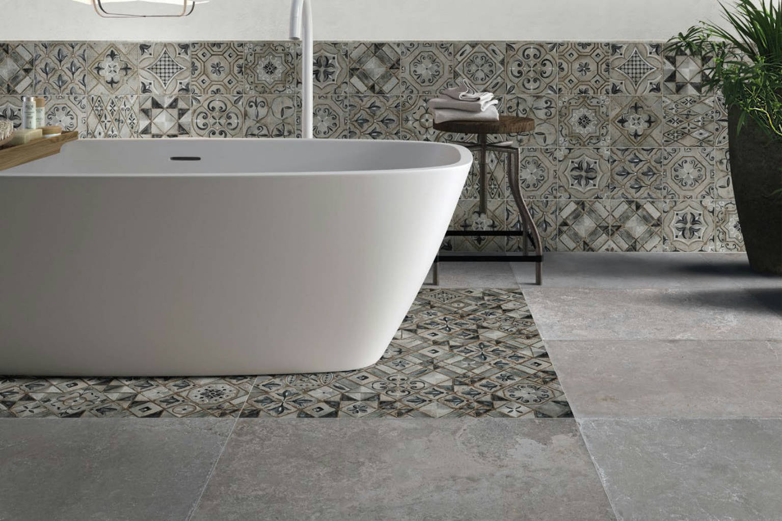 Elevation Menfi Grey 24x24 | Revere Tile Company