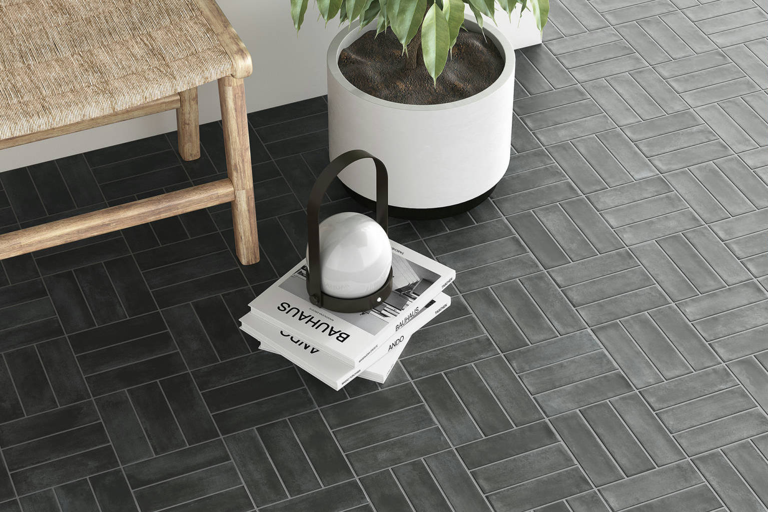 Lisbon 2X6 Graphite | Revere Tile Company