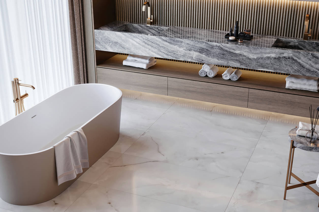 Luxury Sorrento Onyx 24x48 2 | Revere Tile Company