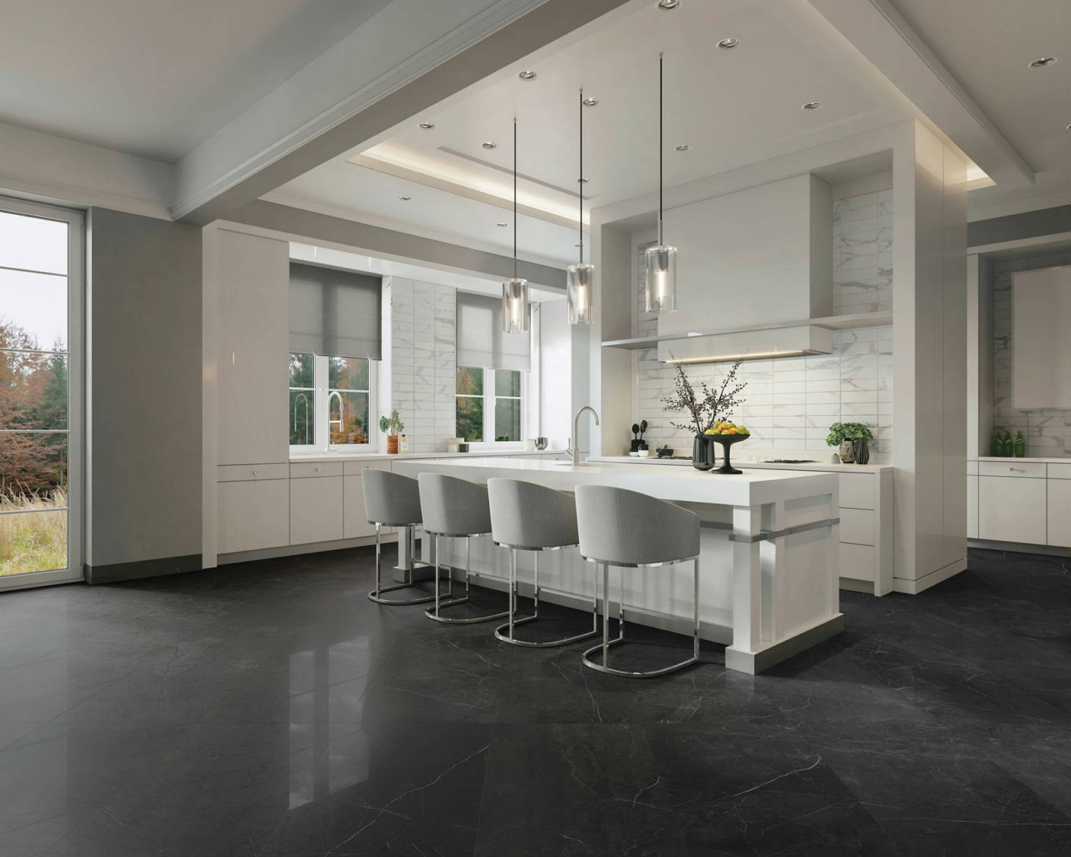 Luxury Tivoli Nero | Revere Tile Company