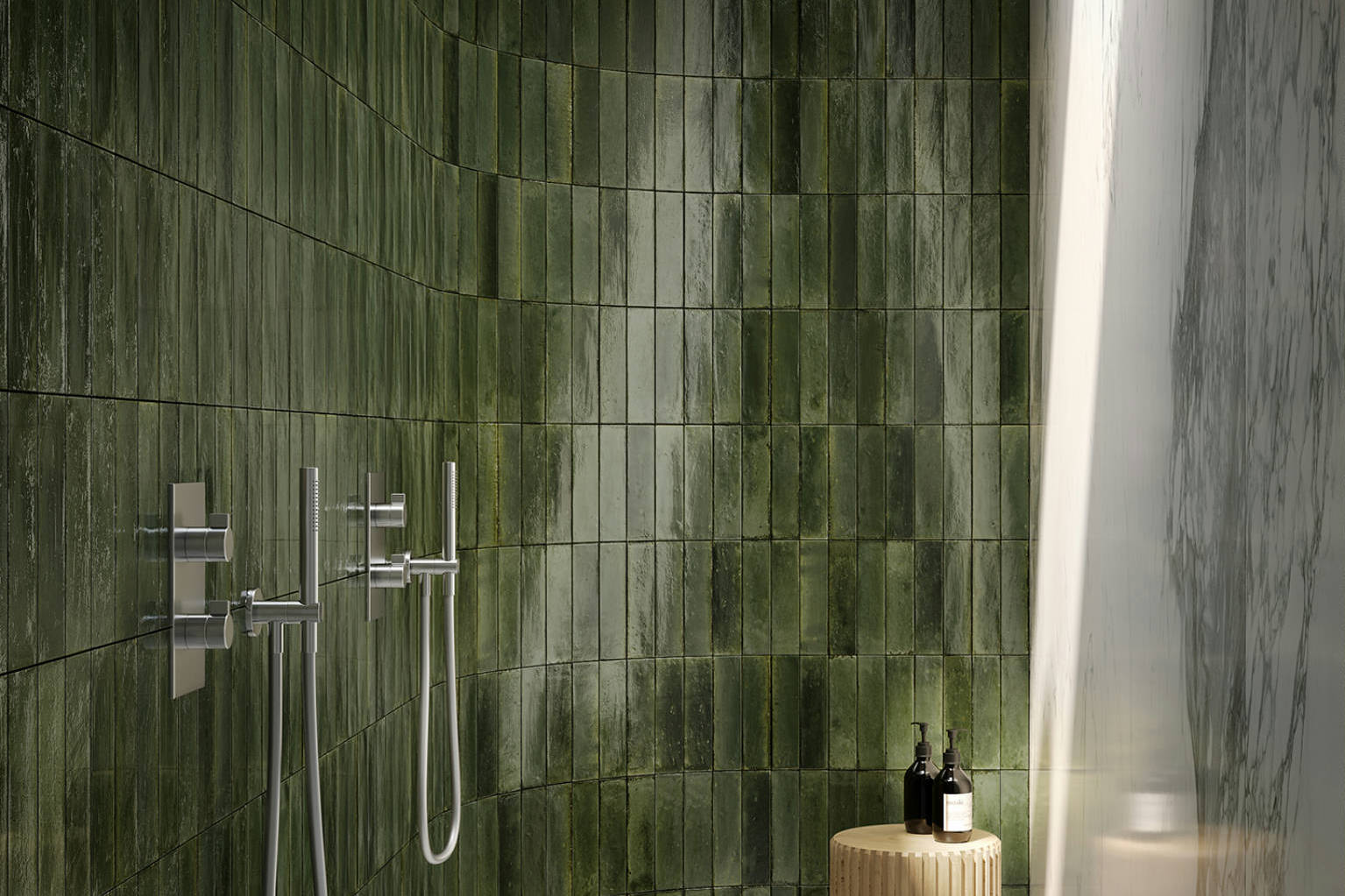 Manhattan Greenwich Green 2x9 0 | Revere Tile Company