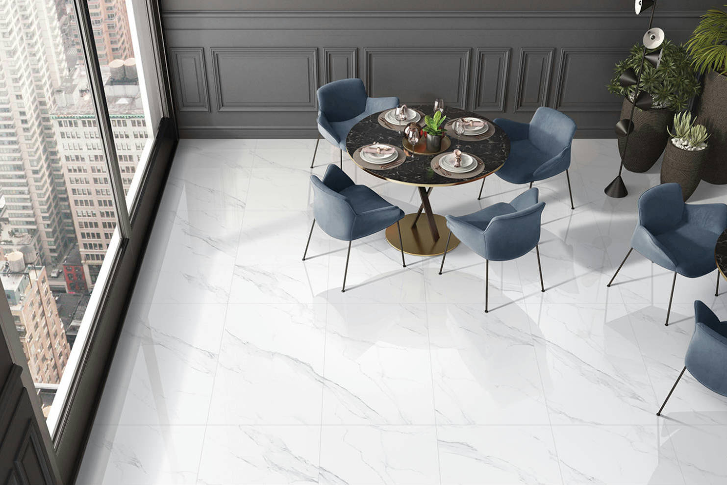 Treasure Statuario 24x48 Polished | Revere Tile Company