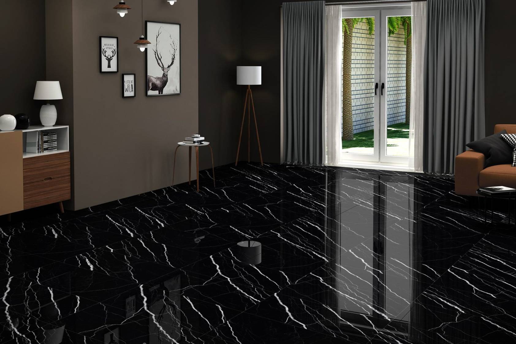 Treasure Midnight Nero 24x48 | Revere Tile Company