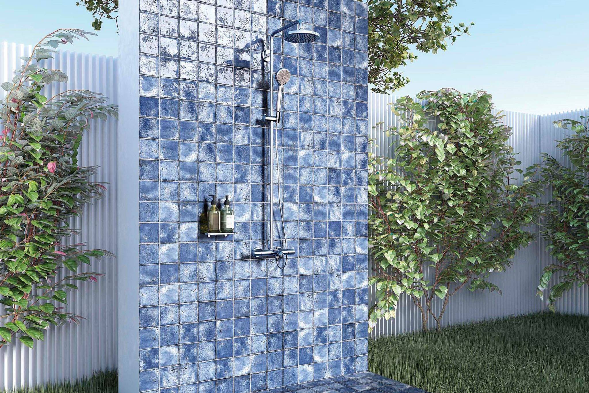 Jamaica Blue 5x5 | Revere Tile Company