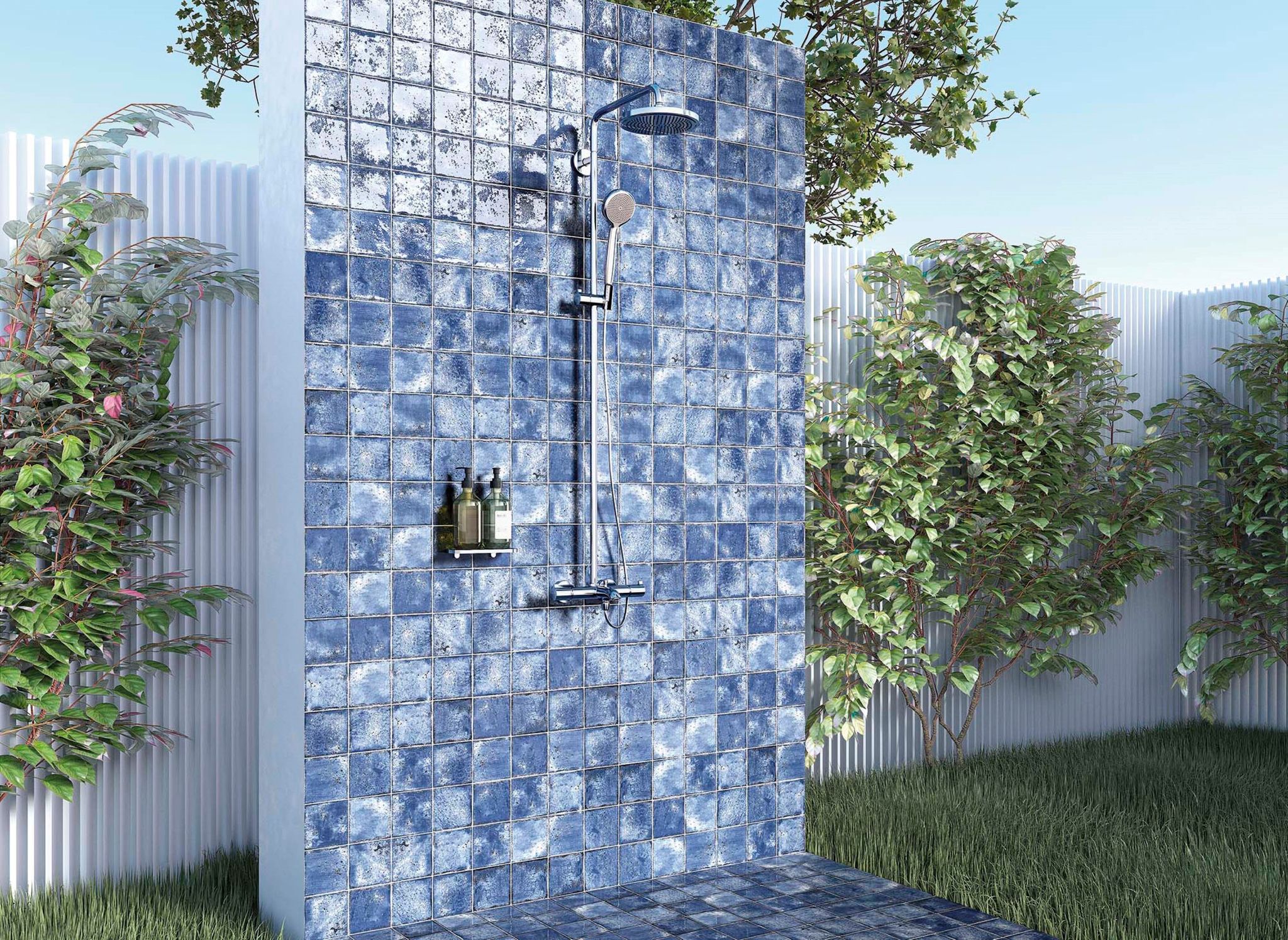 Jamaica Blue 5x5 | Revere Tile Company