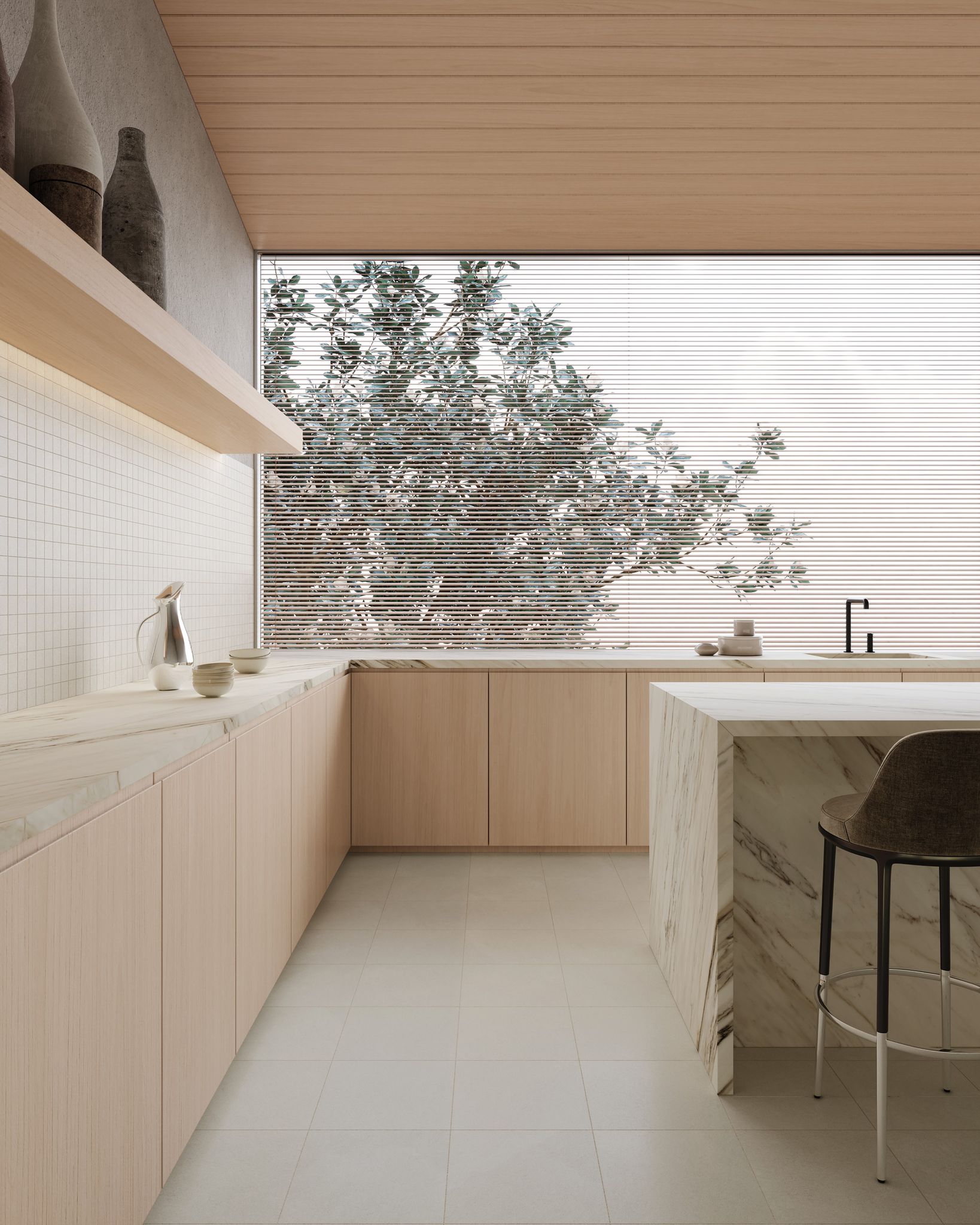 Concord Dawn Matte 13x13 & 2x2 1 | Revere Tile Company