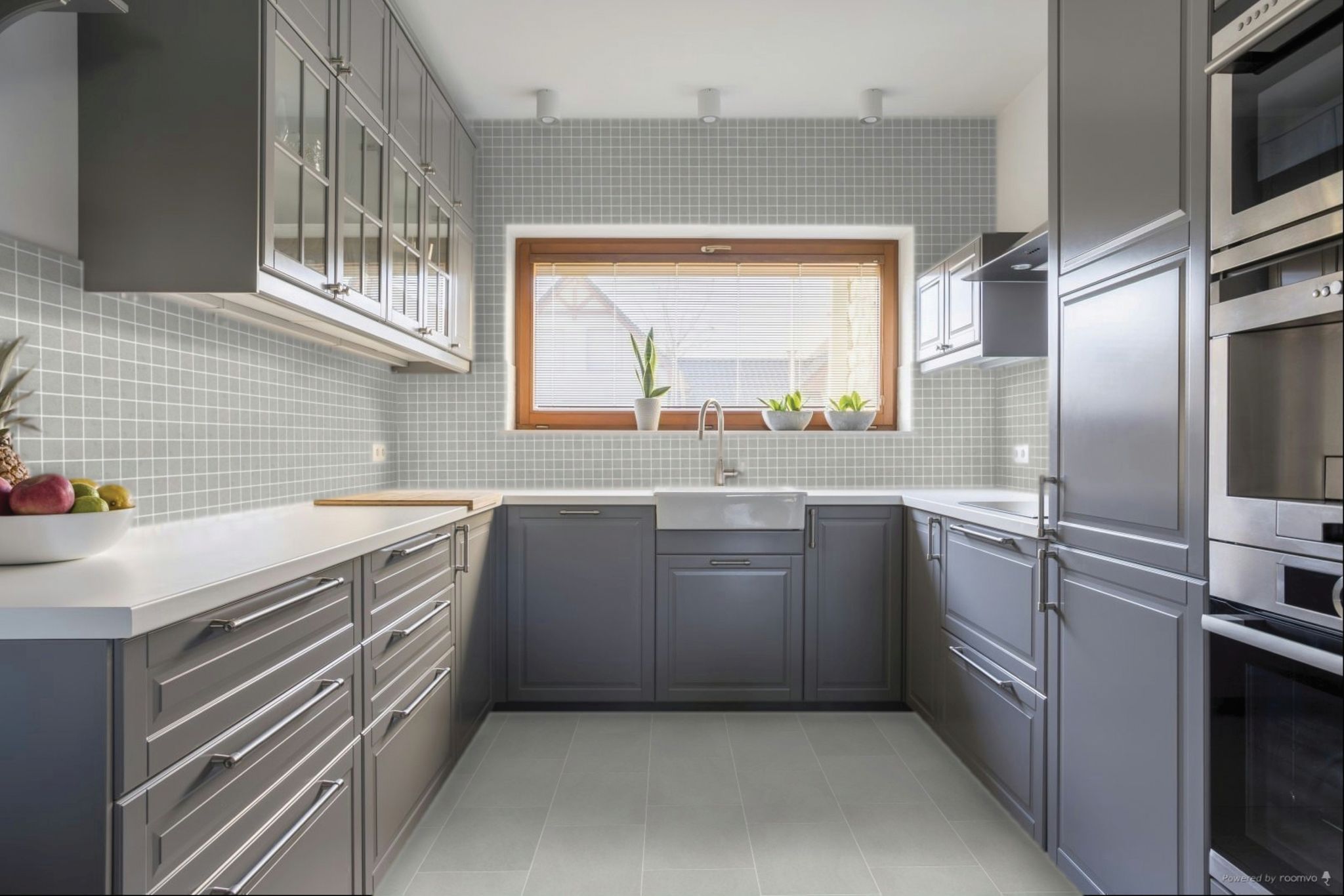 Concord Fog Matte 13x13 & 2x2 | Revere Tile Company