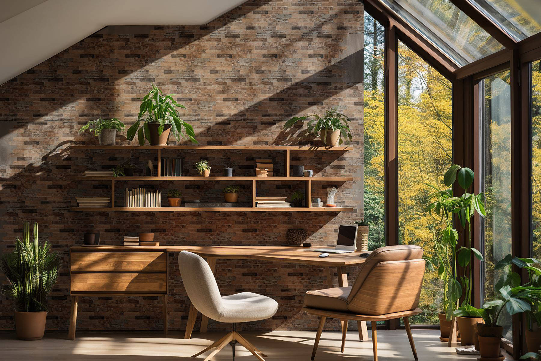 Beige Brown Mix Wood | Revere Tile Company