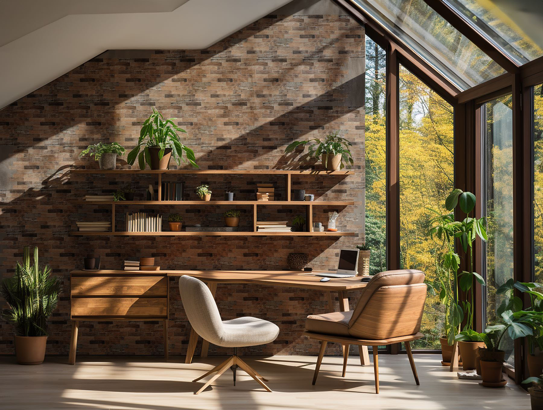 Beige Brown Mix Wood | Revere Tile Company