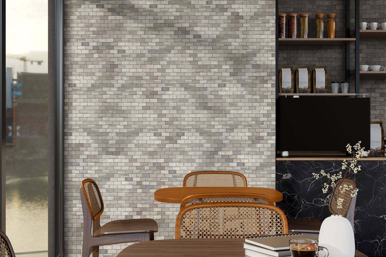 Brick Limestone Multi Finish Grey 3 | Revere Tile Company