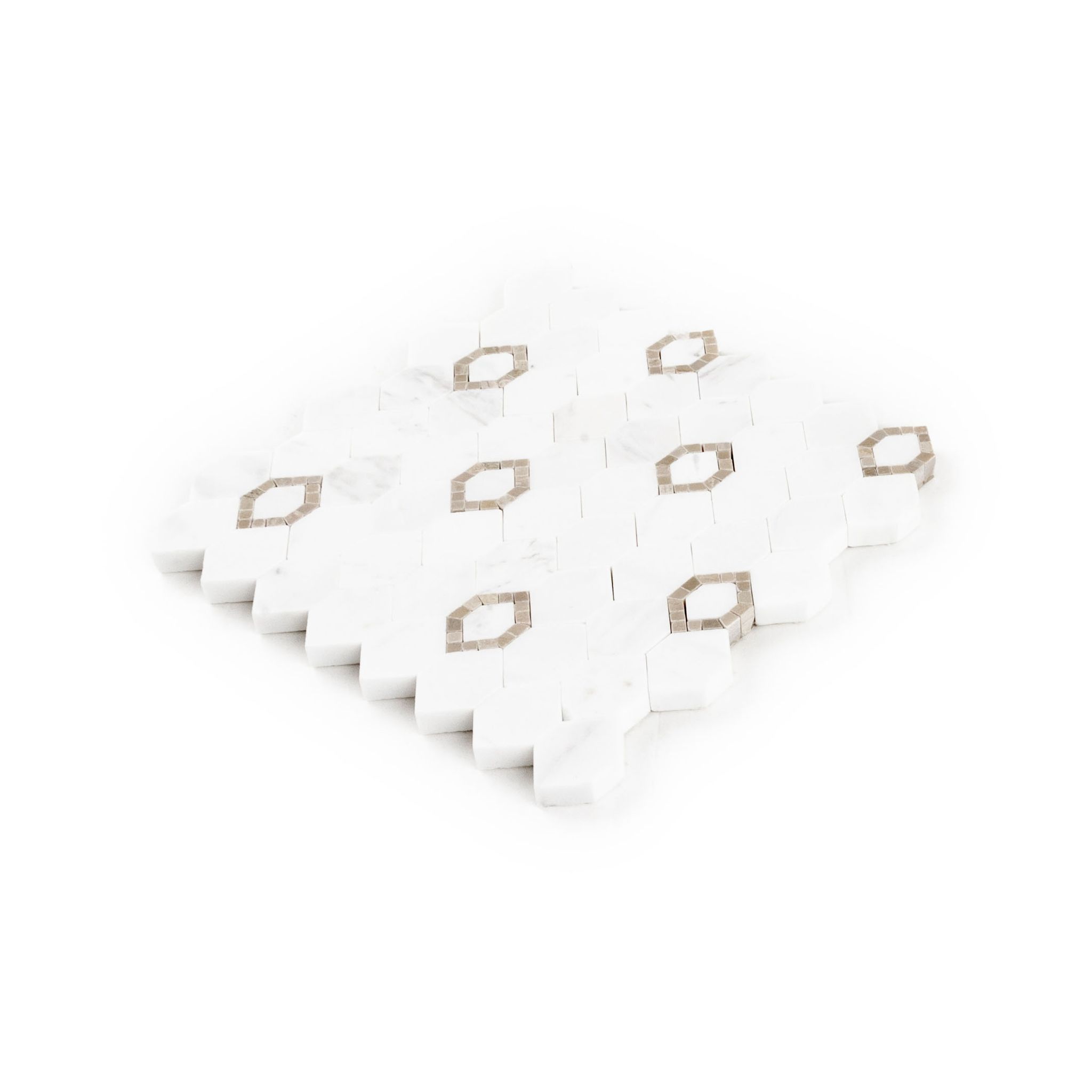 Daffodil Cream Mosaic | Revere Tile Company