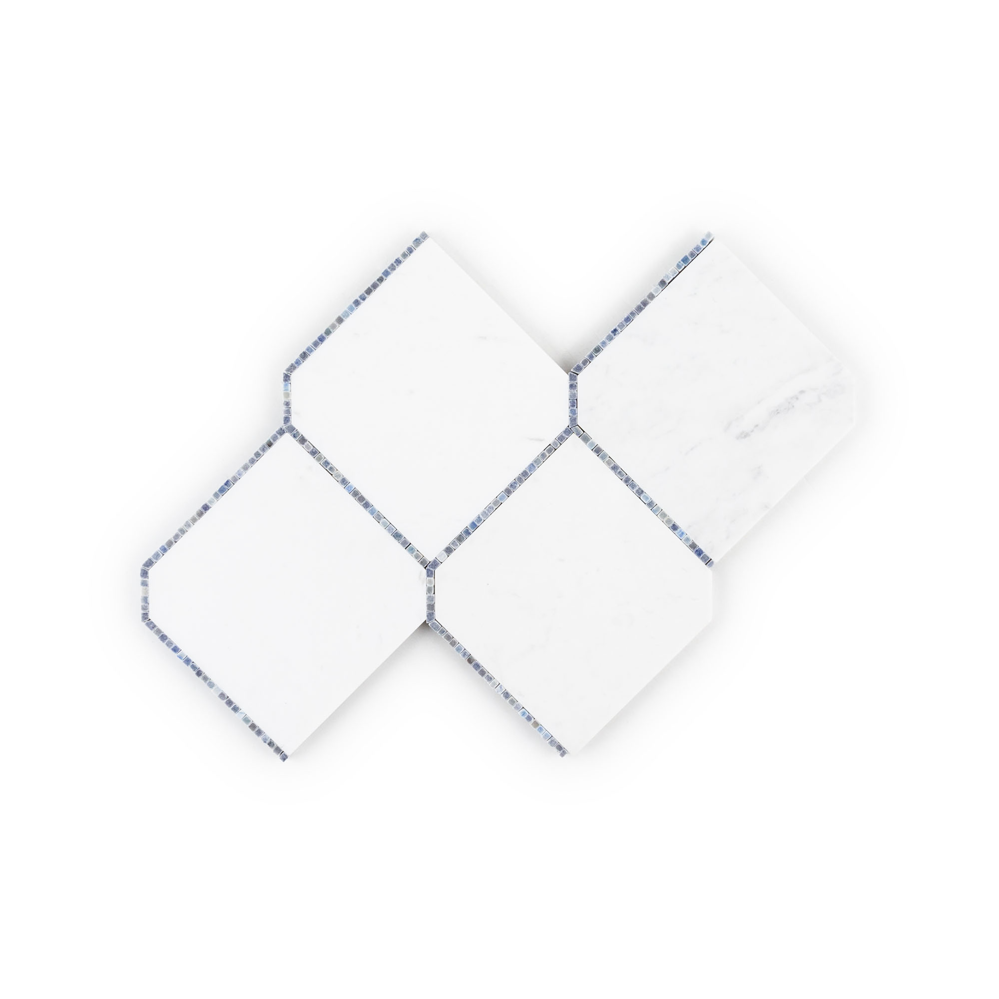 Elm Blue Mosaic | Revere Tile Company