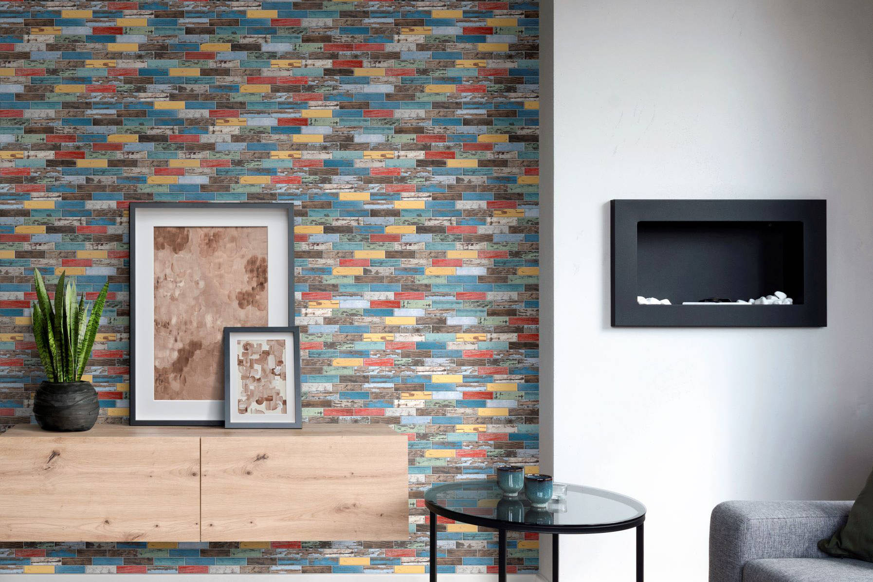 Multicolor Wood 1.1 | Revere Tile Company