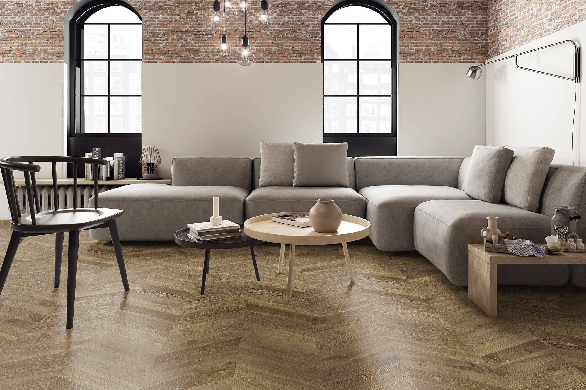 True Earth Chevron 4 | Revere Tile Company