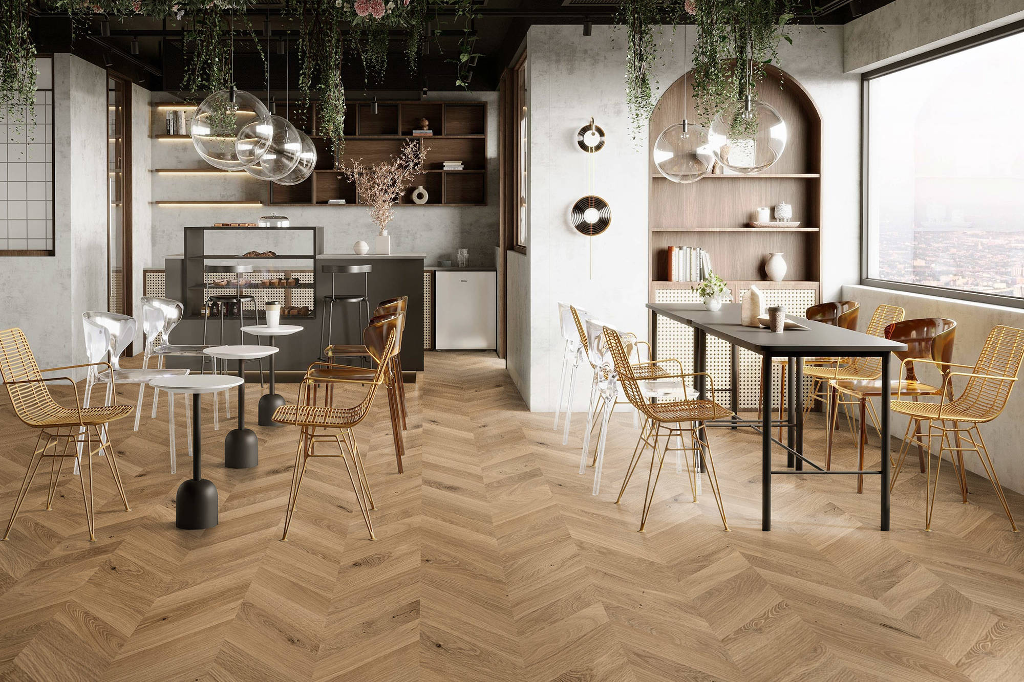 True Earth Chevron 7 | Revere Tile Company