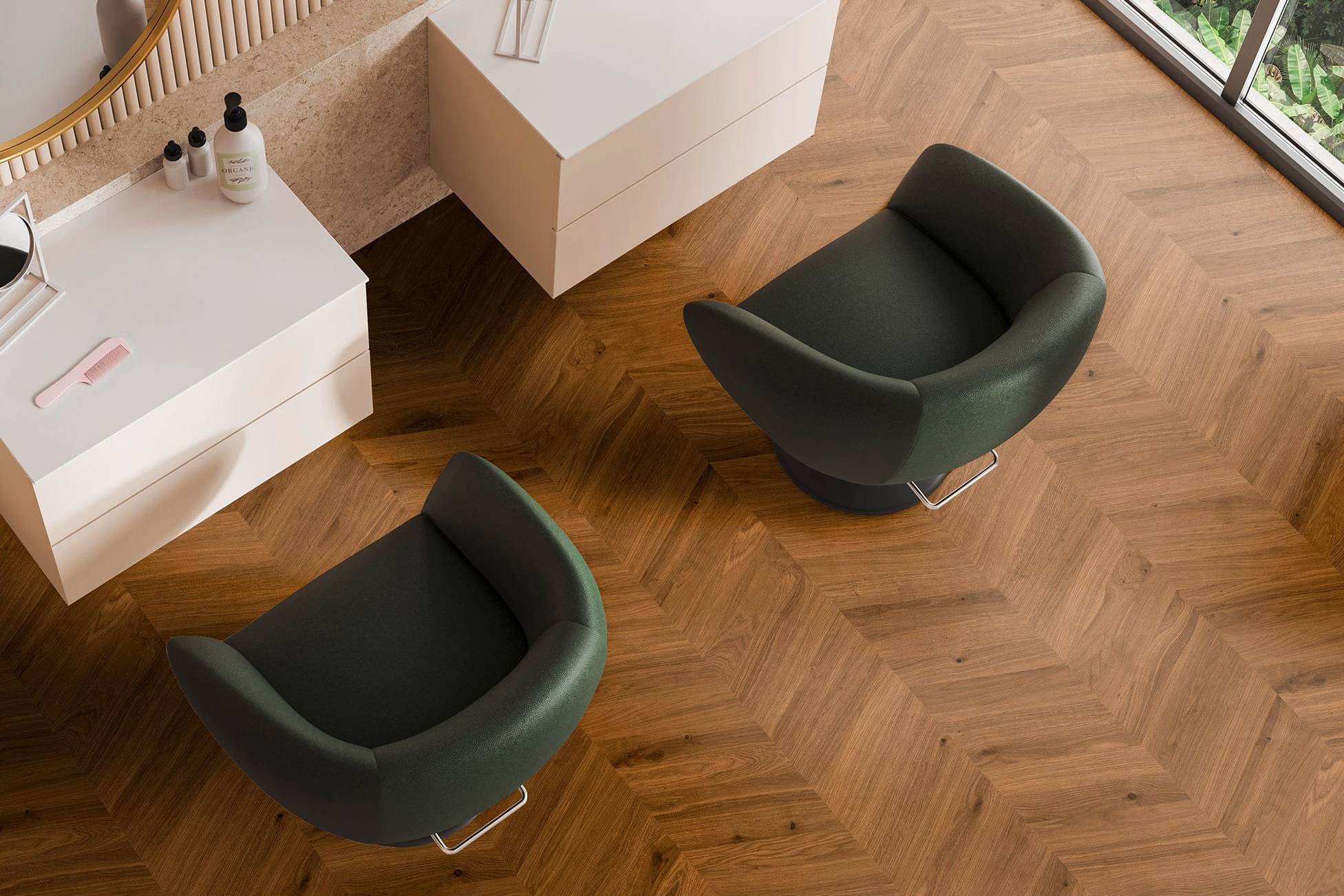 True Earth Chevron 9 | Revere Tile Company