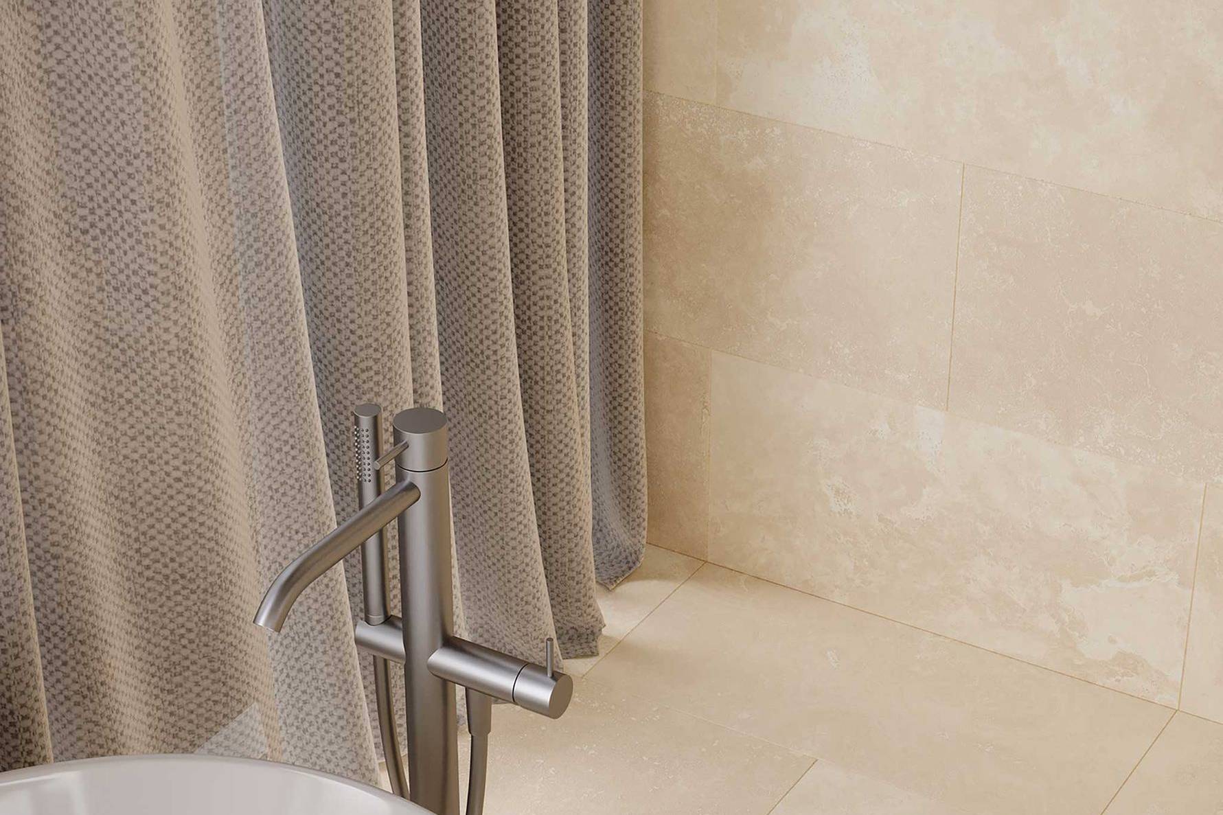 Ivory Travertine 1 | Revere Tile Company