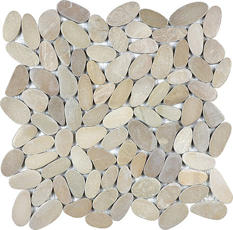 12X12 Flat Driftwood Tan | Revere Tile Company