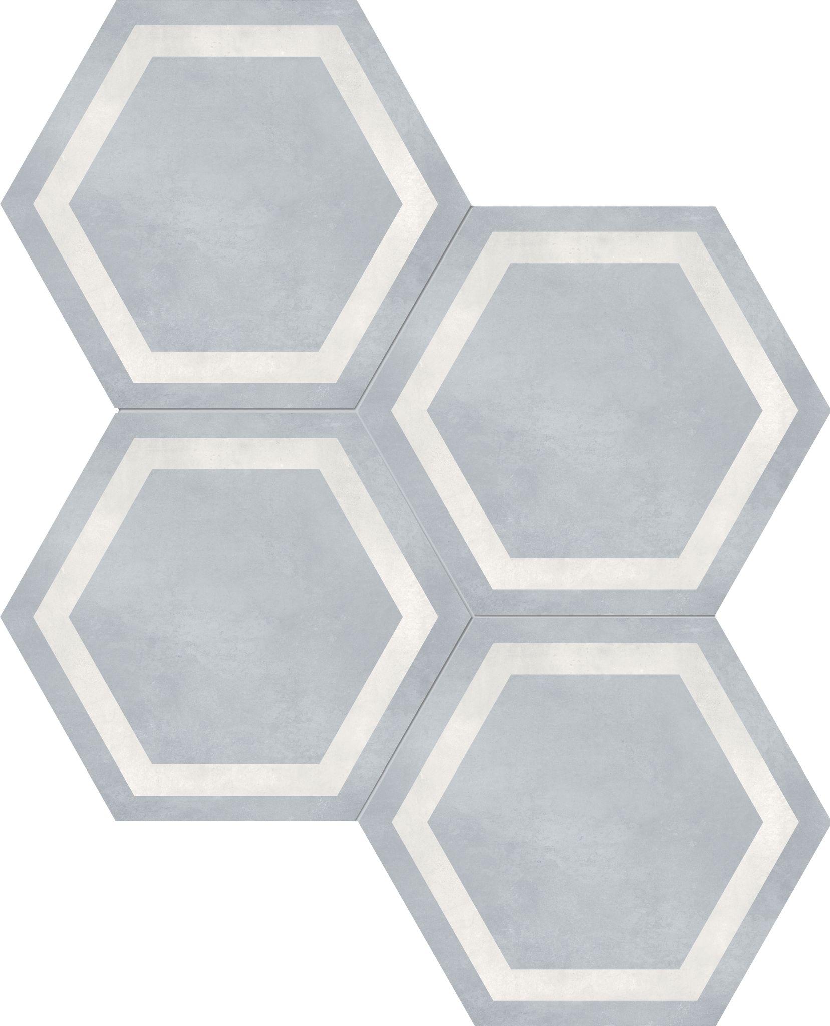 Form 7" Hexagon Frame Tide | Revere Tile Company