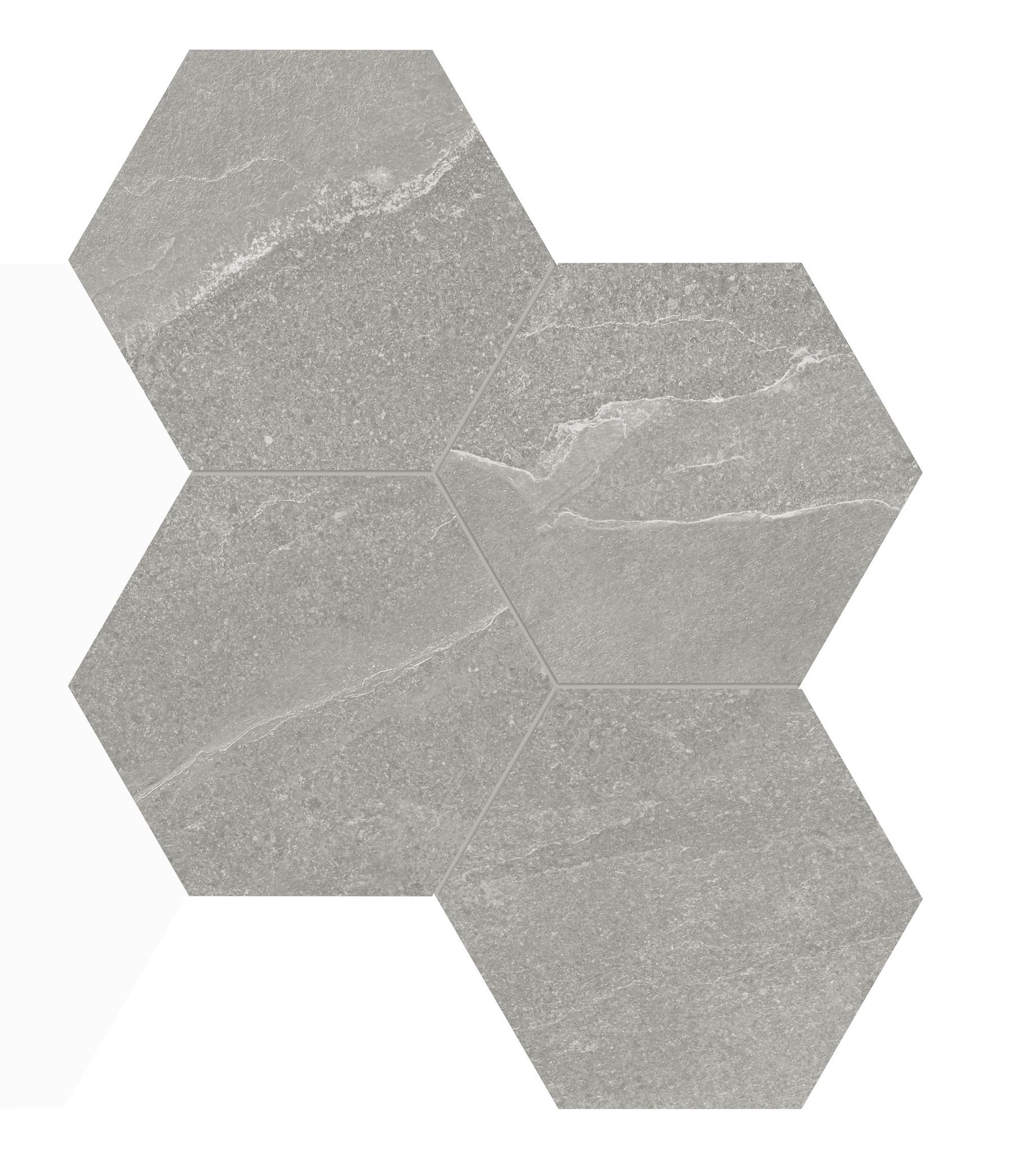Nord 6 Hex Palladium | Revere Tile Company