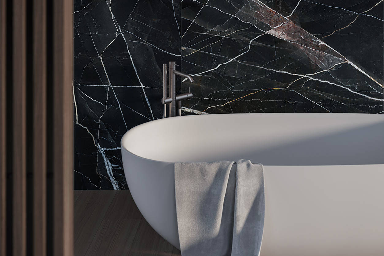 Royal Stoneworks REGAL BLACK VEIN 0 | Revere Tile Company