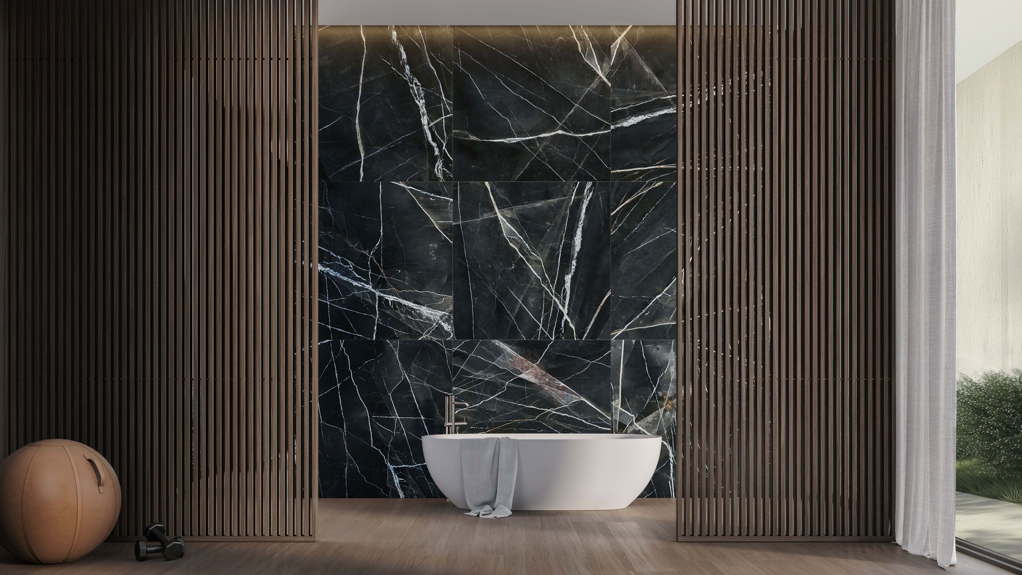 Royal Stoneworks REGAL BLACK VEIN 2 | Revere Tile Company