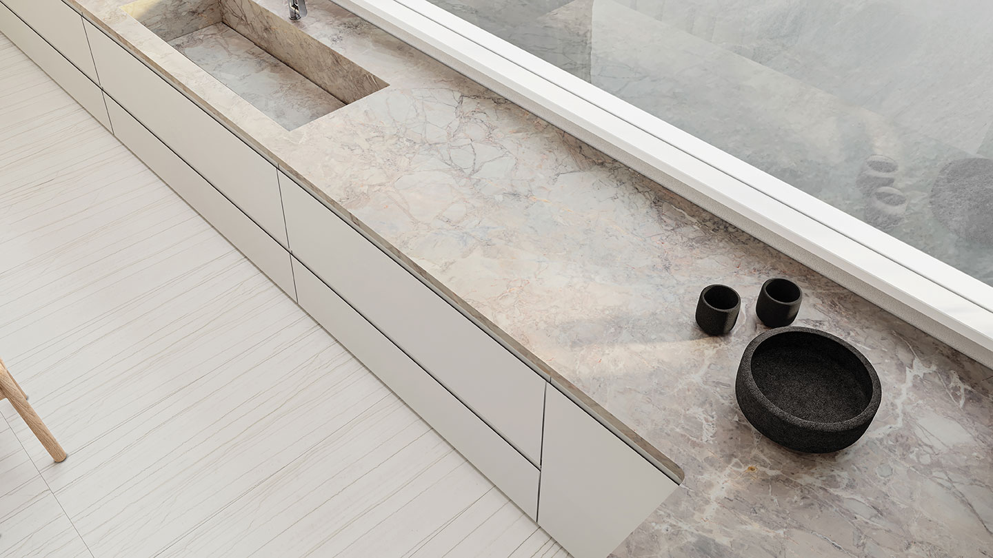 Royal Stoneworks TUSCAN WHITE VEIN 2 | Revere Tile Company