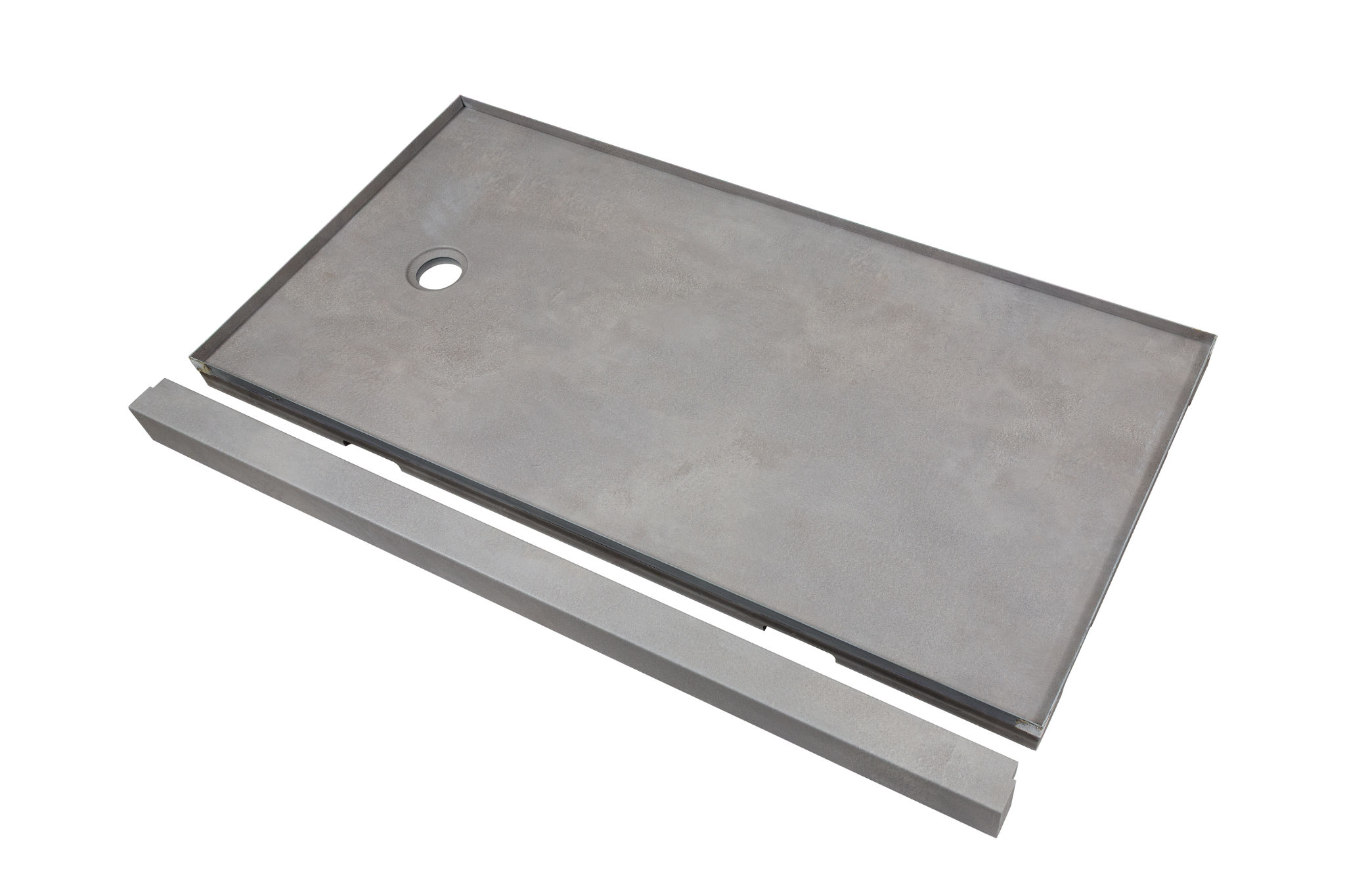Shower Pan 32x60 Urban Concrete | Revere Tile Company