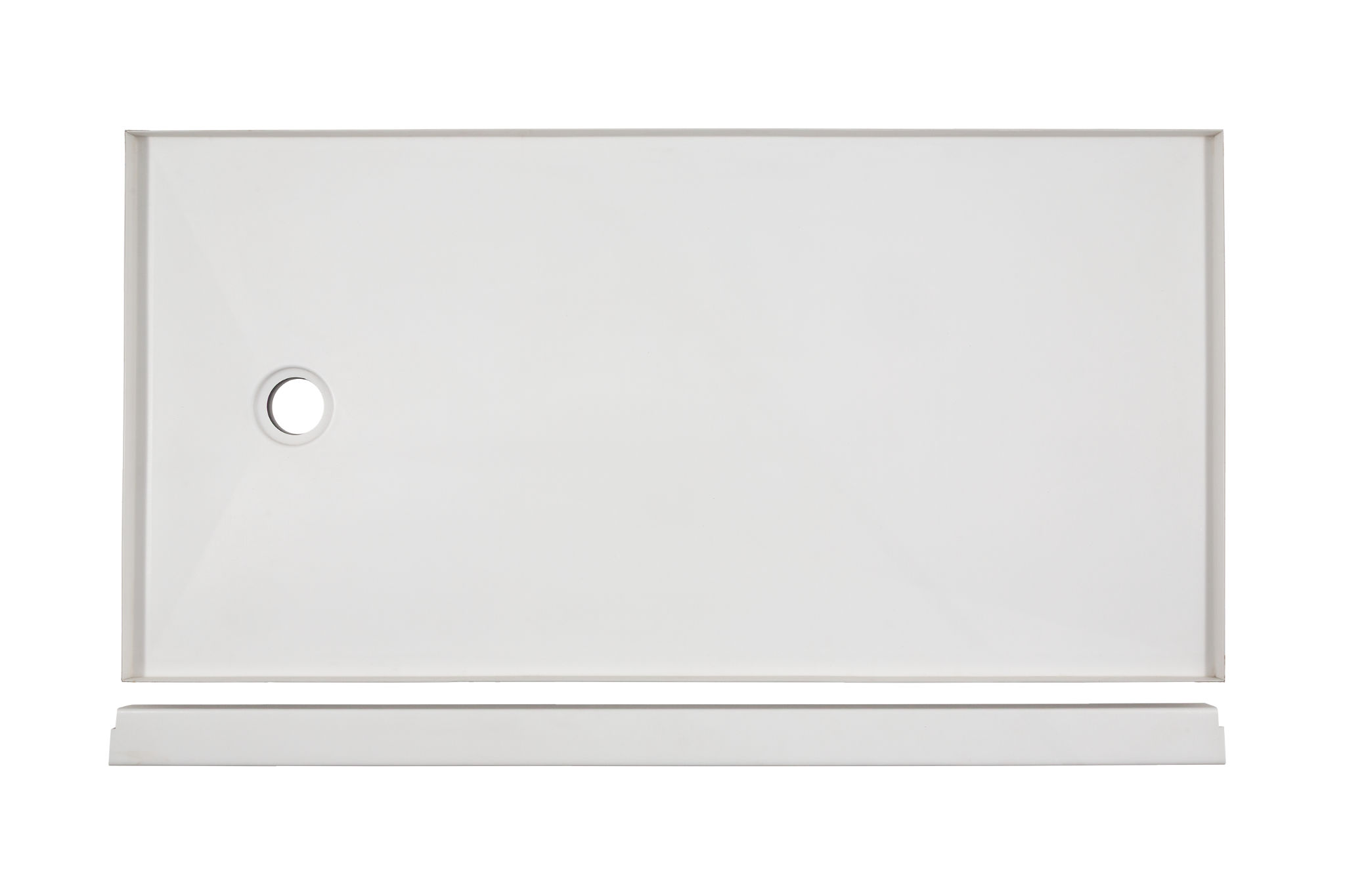 Shower Pan 32x60 Vivid White | Revere Tile Company