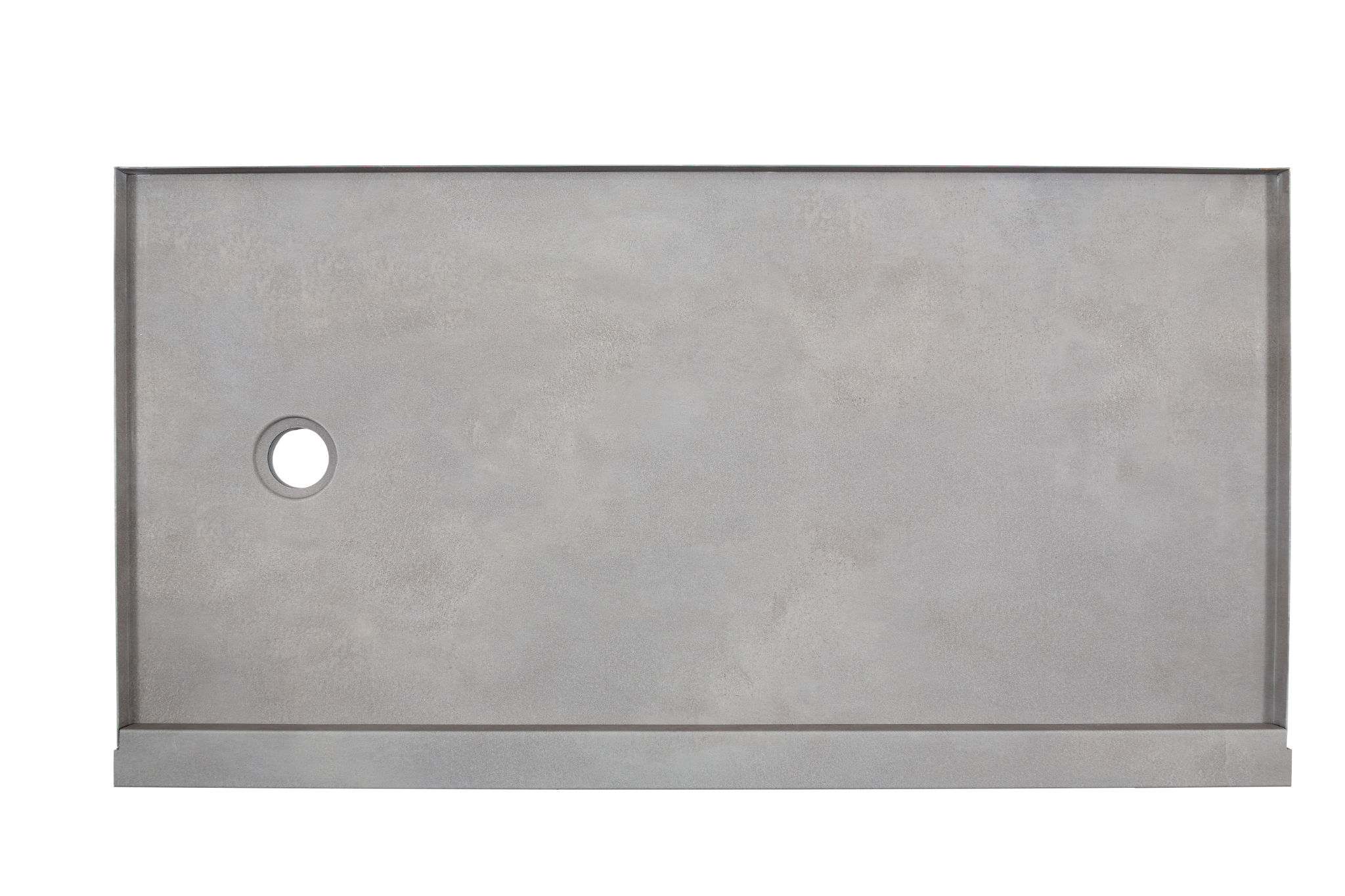 Shower Pan 36x60 Urban Concrete | Revere Tile Company