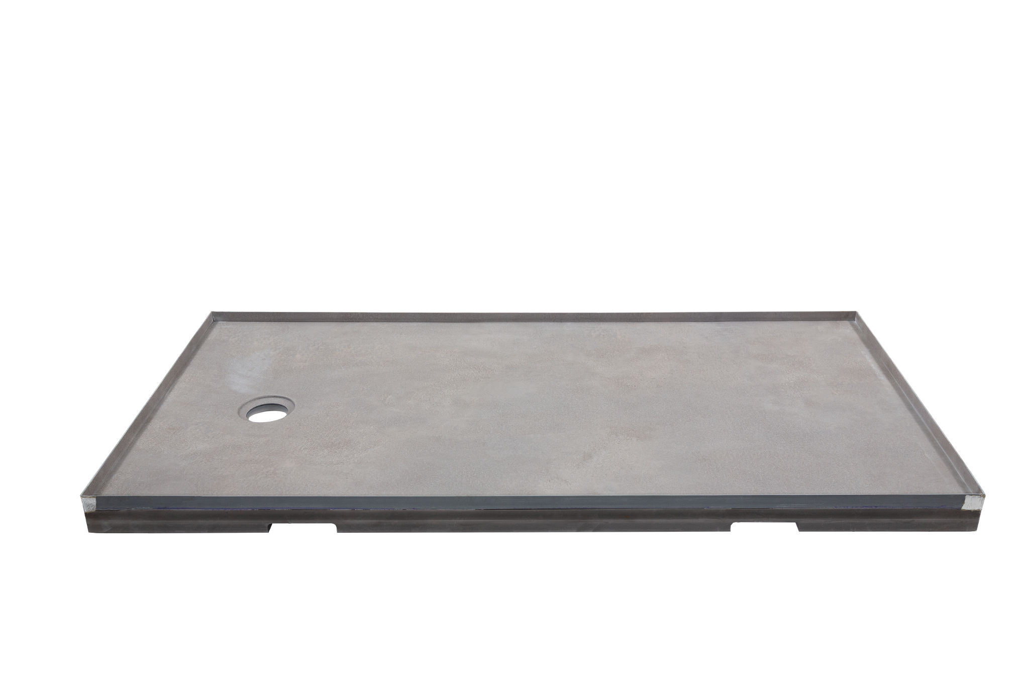 Shower Pan 36x60 Urban Concrete | Revere Tile Company