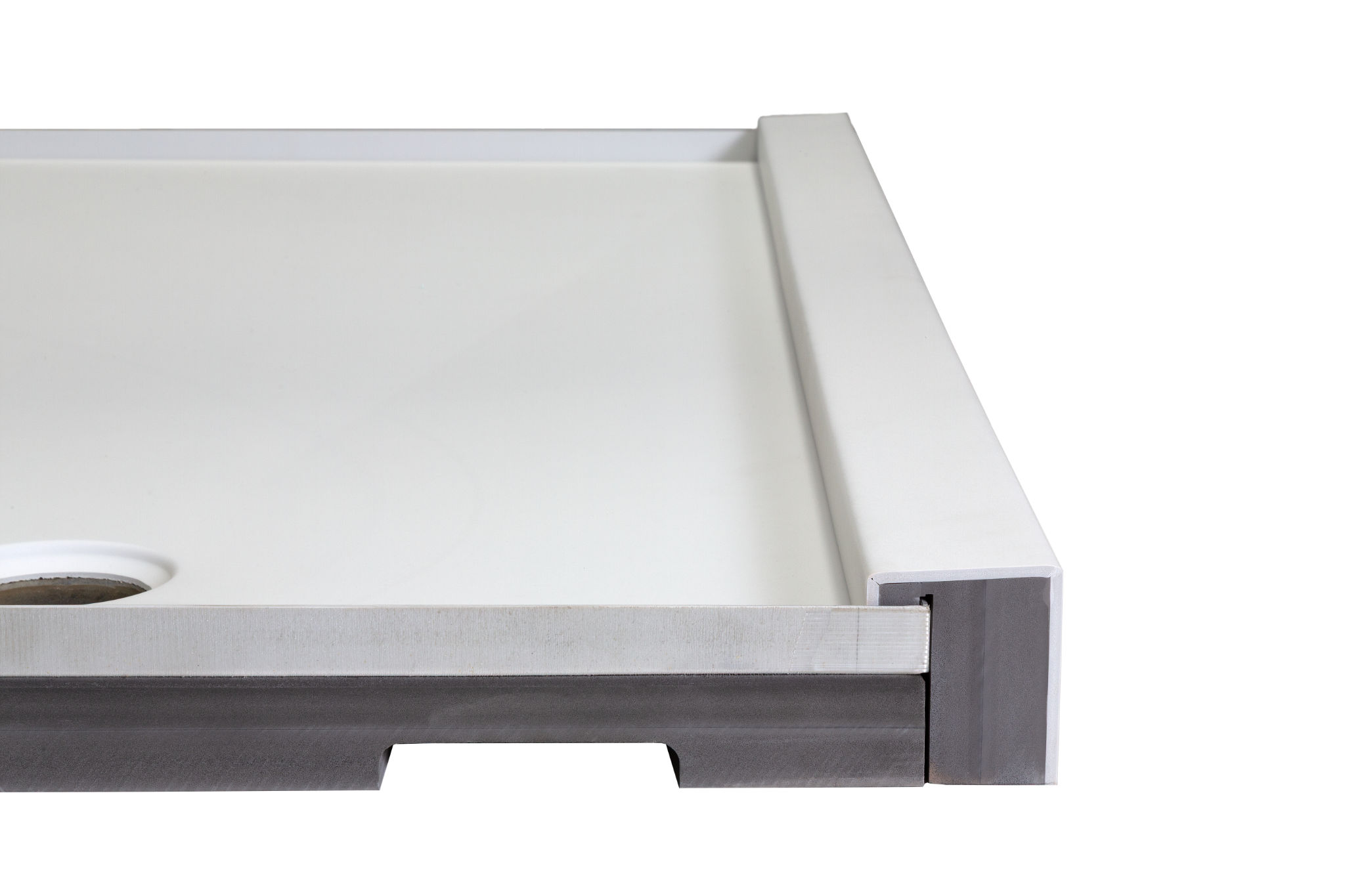 Shower Pan 36x60 Vivid White | Revere Tile Company