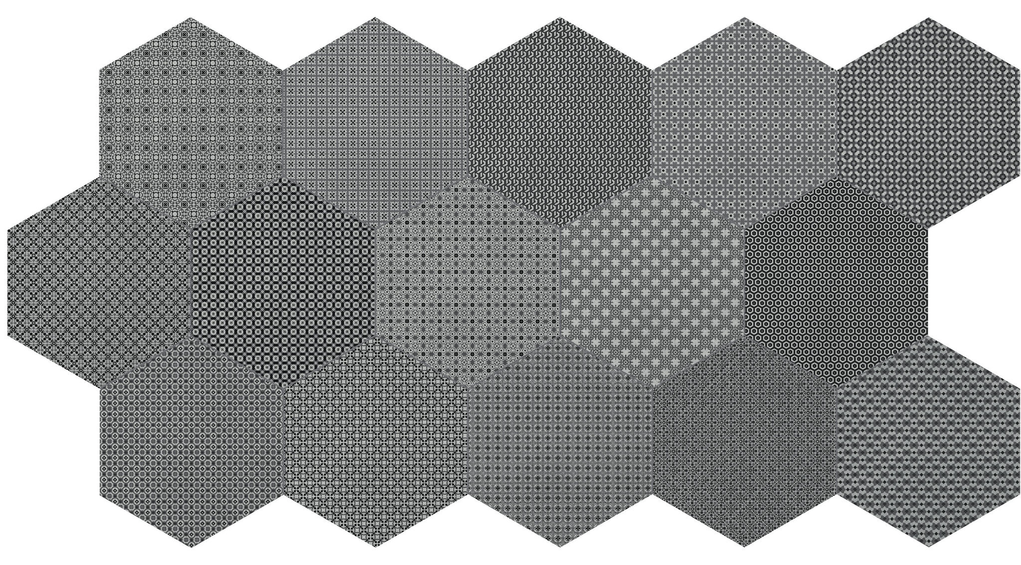 Tapestri 8.5 Silk Blend Hexagon | Revere Tile Company