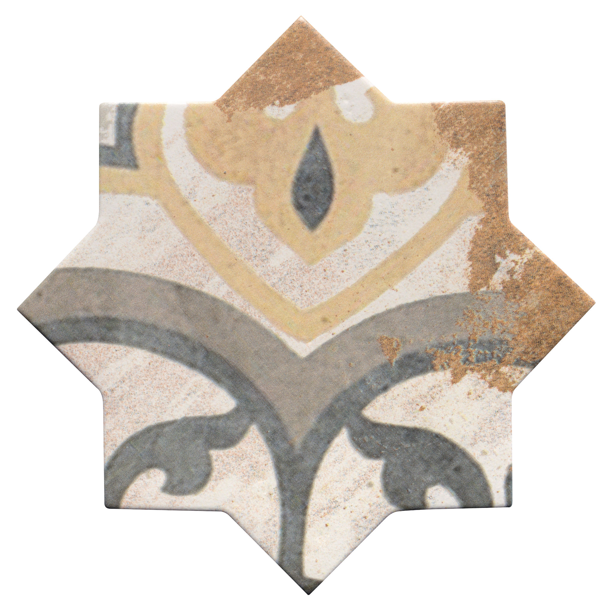 Tuscany 6x6 Star Castle | Revere Tile Company