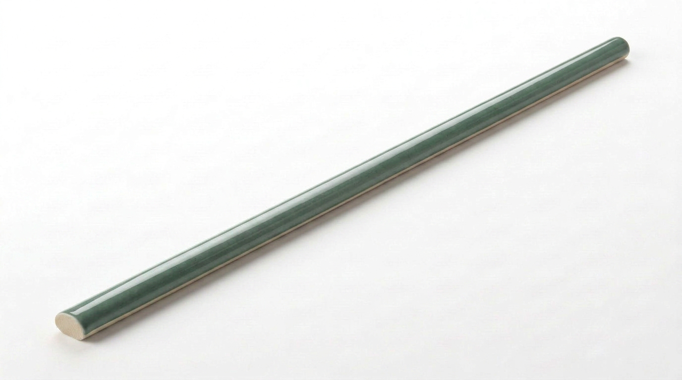 Barcelona 0.39X9” Green Trim | Revere Tile Company